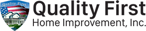 Quality First Home Black Text Logo