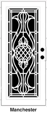 Manchester Security Aluminum Door